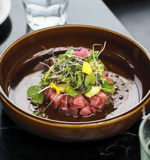 steak tartare in a bowl